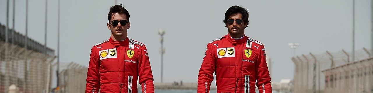 Sebastian Vettel y Kimi Raikkonen promocionando Shell V-Power