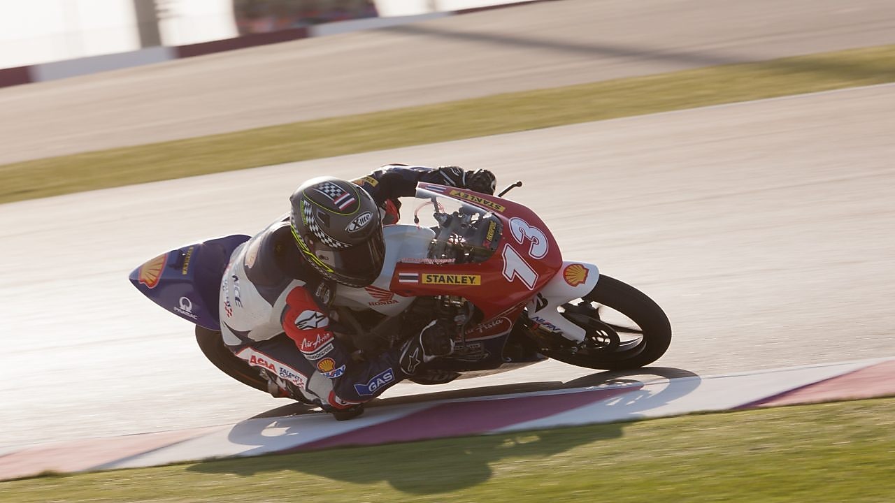 piloto de motos de Honda